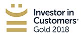 Investors in Customers - Gold 2018